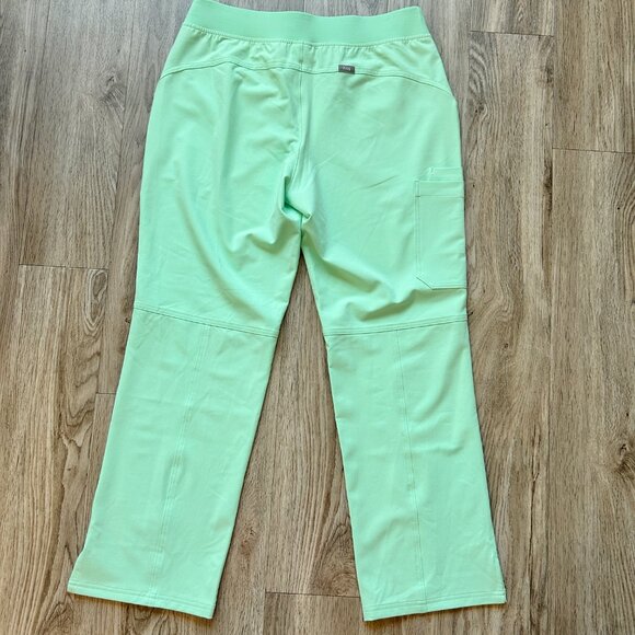 Figs Casma Top and Kade Bottoms Scrub Set  in Mariner Blue Green Size L NWT - Picture 10 of 10
